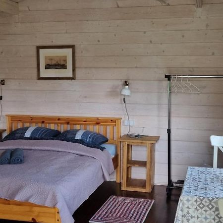 Campsite 37A - Wooden Cabins Karklė Exterior foto